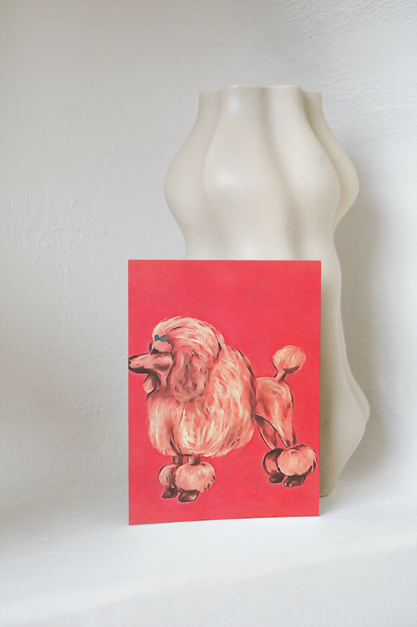 Any occasion greeting Card, blank inside, write anything, dog, design 30